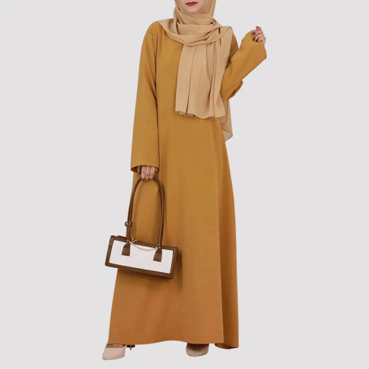 Long Modest Maxi Abaya Dress - Abaya Canada
