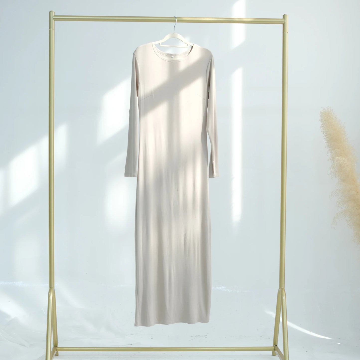 Soft Jersey Maxi Abaya Dress