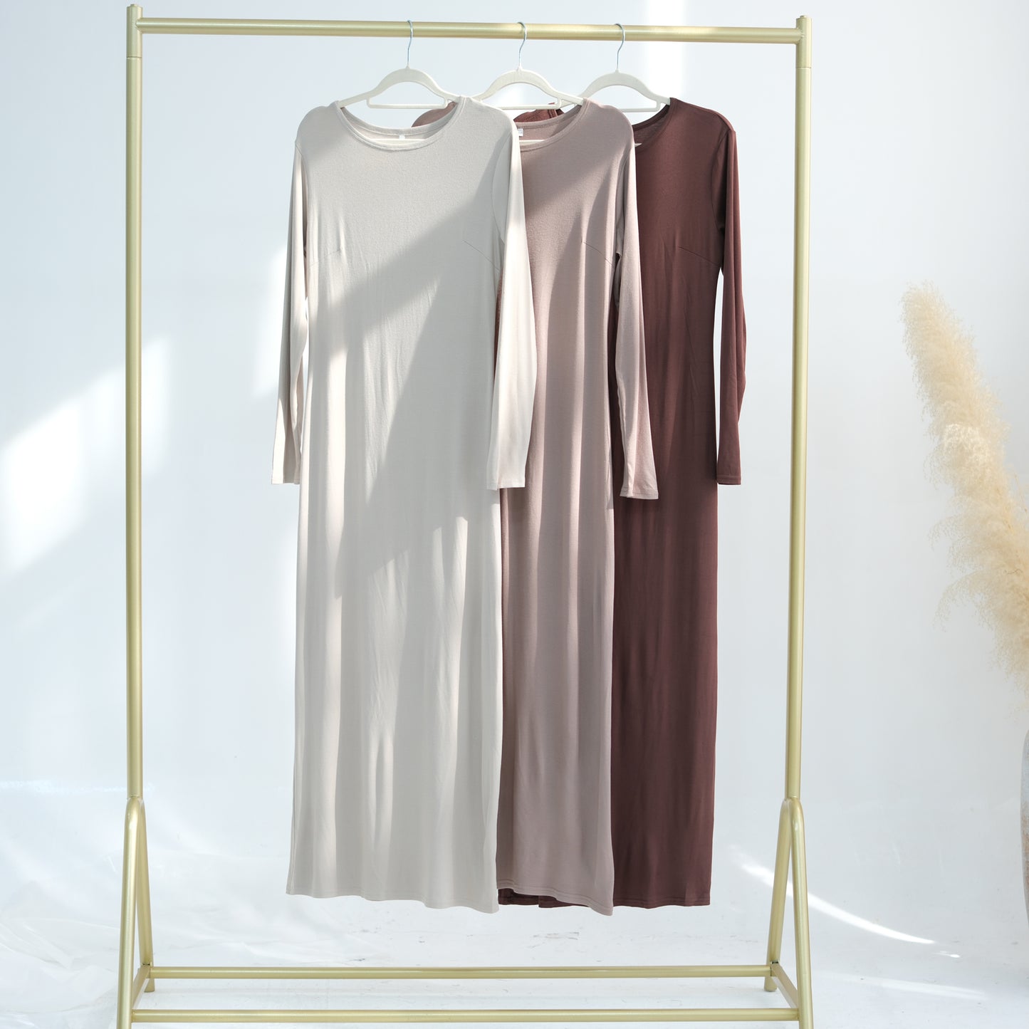 Soft Jersey Maxi Abaya Dress