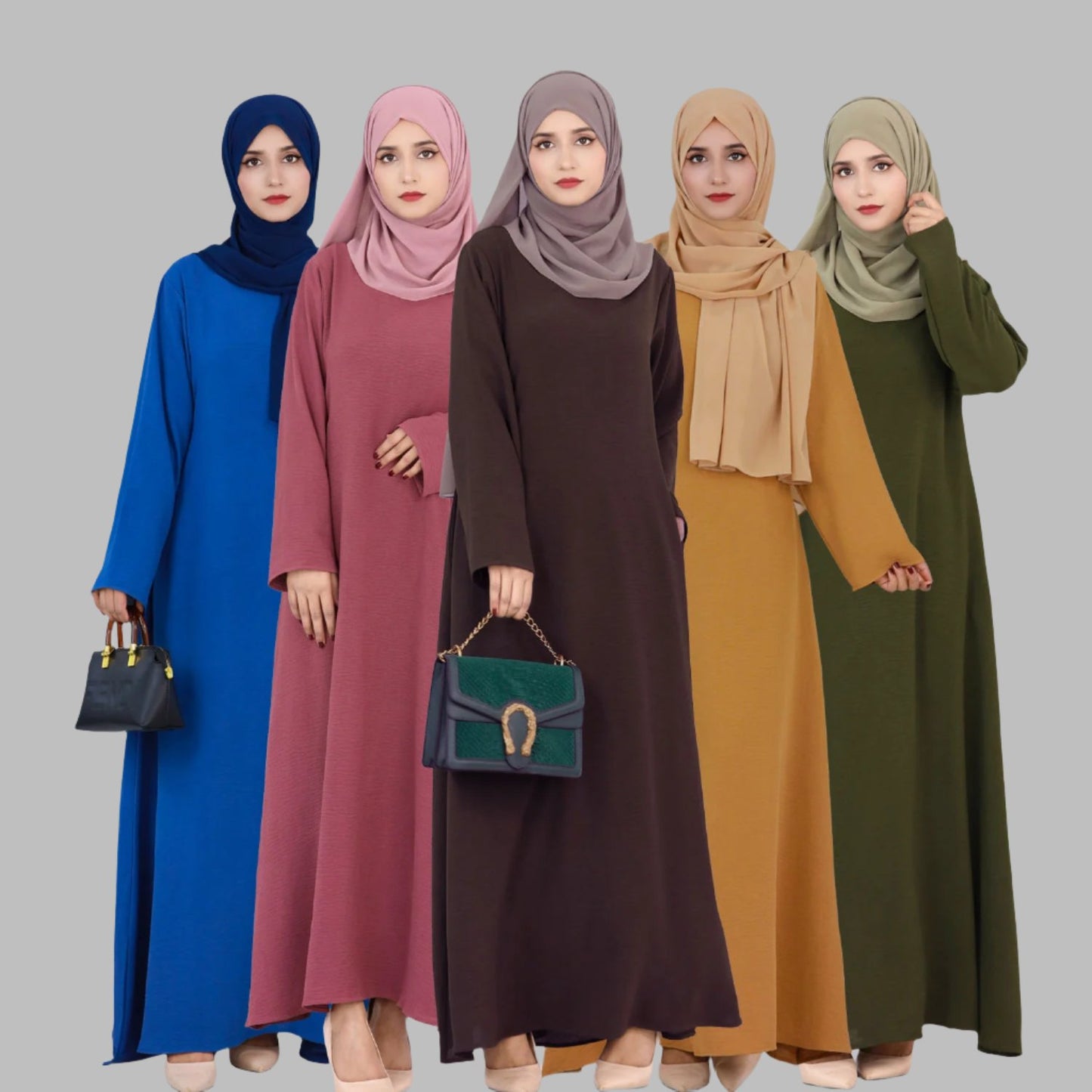 Long Modest Dress - Abaya Dress Canada