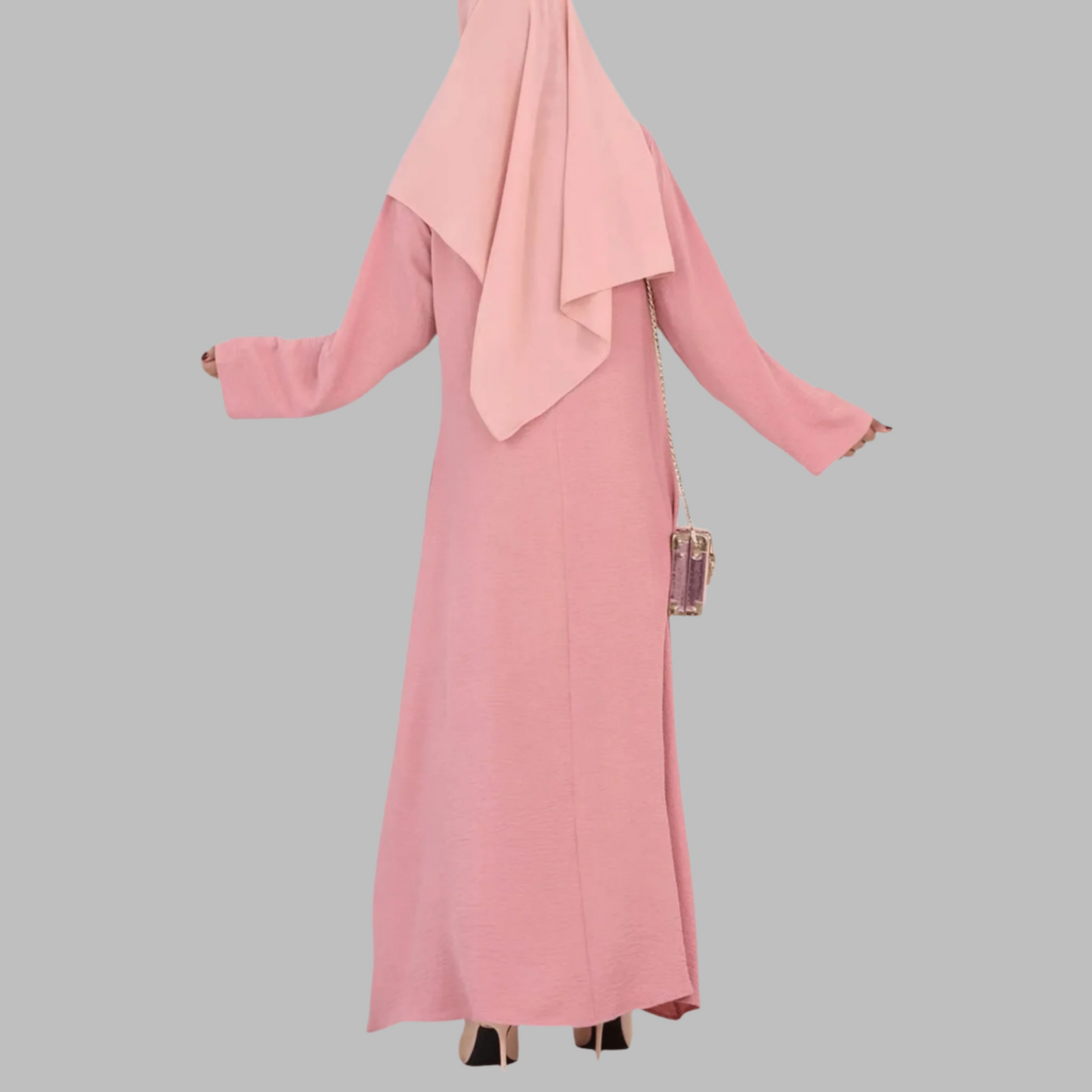 Simple Abaya - Long Modest Dress - Abaya Dress in Canada